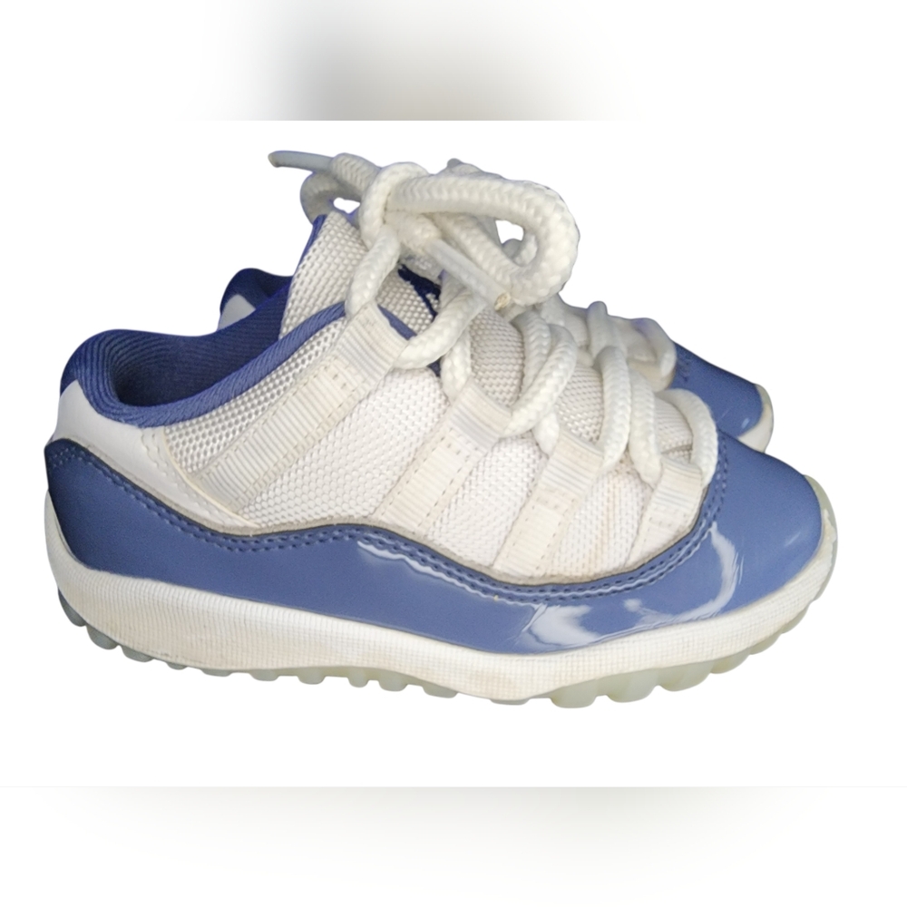 Nike Air Jordan 11 Retro Low TD 'Diffused Blue', Toddler 9 - Picture 3 of 8
